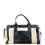 Chloe Beige/Black Leather Alice Satchel/Tote Bag