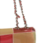 Chanel Pink/Beige PVC Patchwork Flap Bag 1997