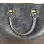 Louis Vuitton Vintage Black Epi Leather Speedy Hand Bag 25