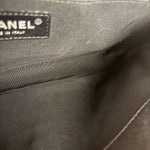 Chanel 2005 Canvas Camellia No. 5 Flap Shoulder Bag