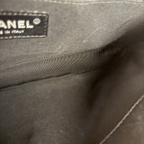 Chanel 2005 Canvas Camellia No. 5 Flap Shoulder Bag