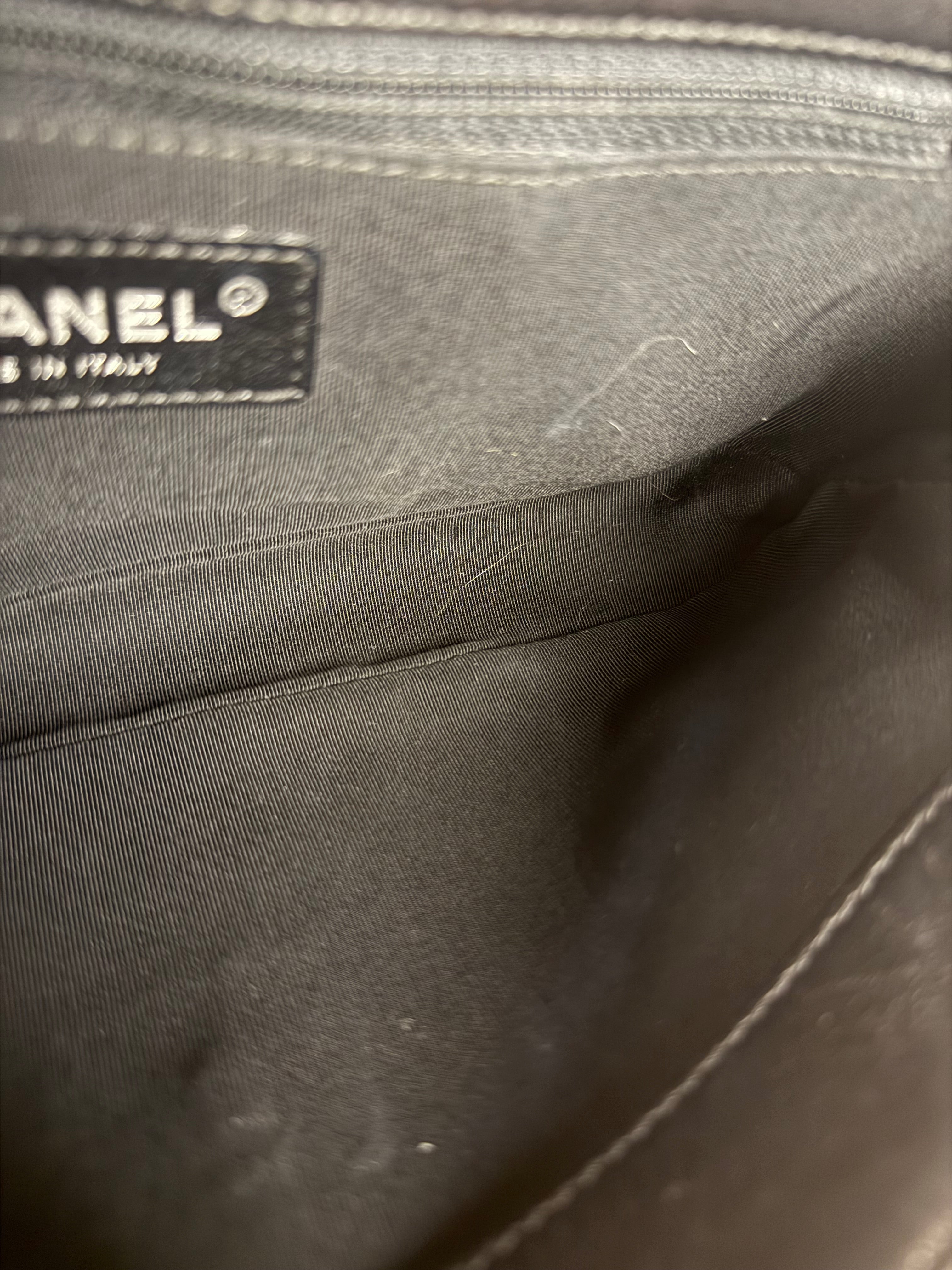 Chanel 2005 Canvas Camellia No. 5 Flap Shoulder Bag
