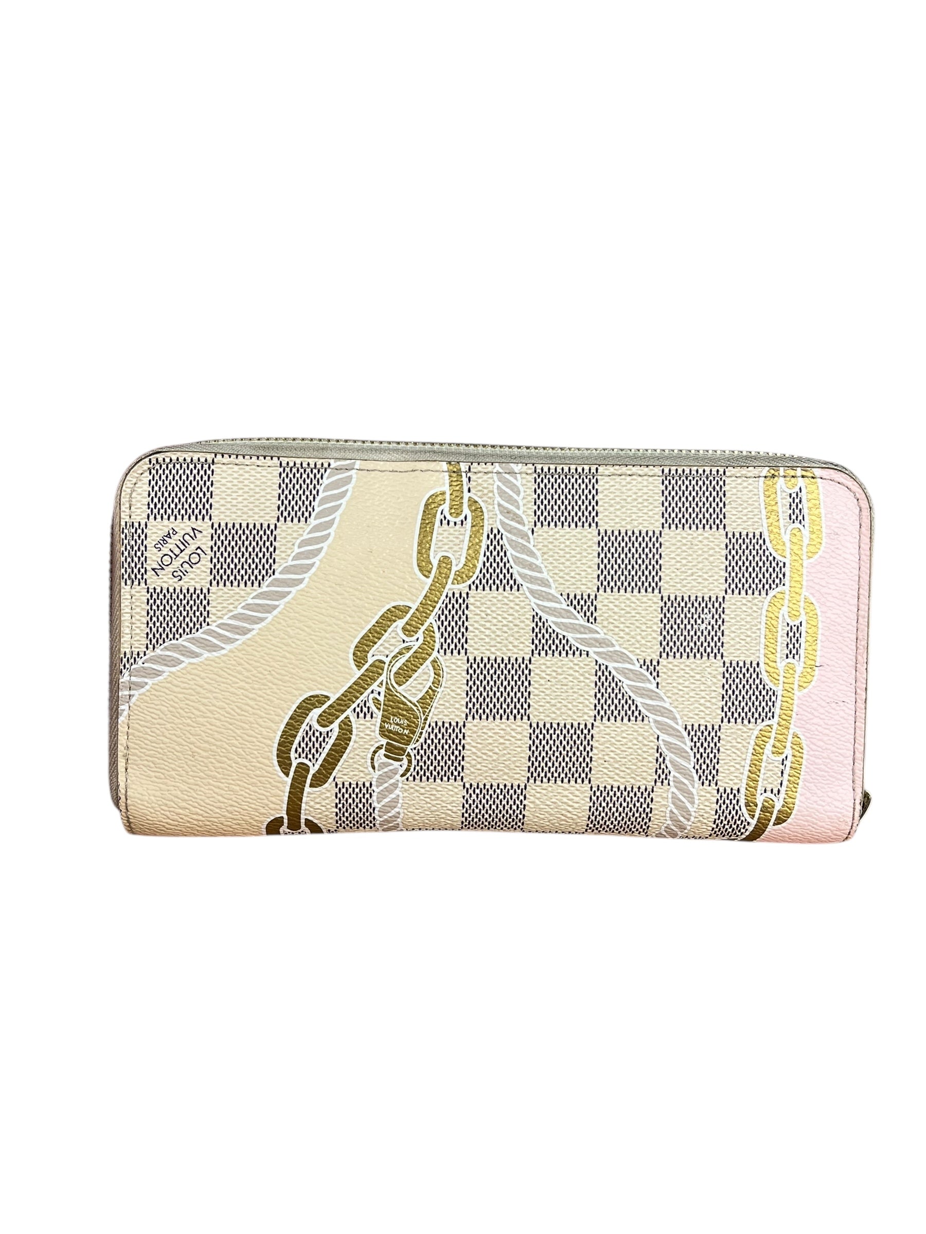 Louis Vuitton Zippy Wallet Limited Edition Nautical Damier