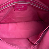 Christian Dior Red Granville Cannage 2Way Handbag
