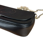 Gucci GG Soho Black Leather Chain Bag