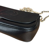 Gucci GG Soho Black Leather Chain Bag