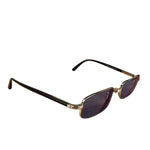 Prada Vintage Blue Square Frame Sunglasses (RX)