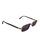 Prada Vintage Blue Square Frame Sunglasses (RX)