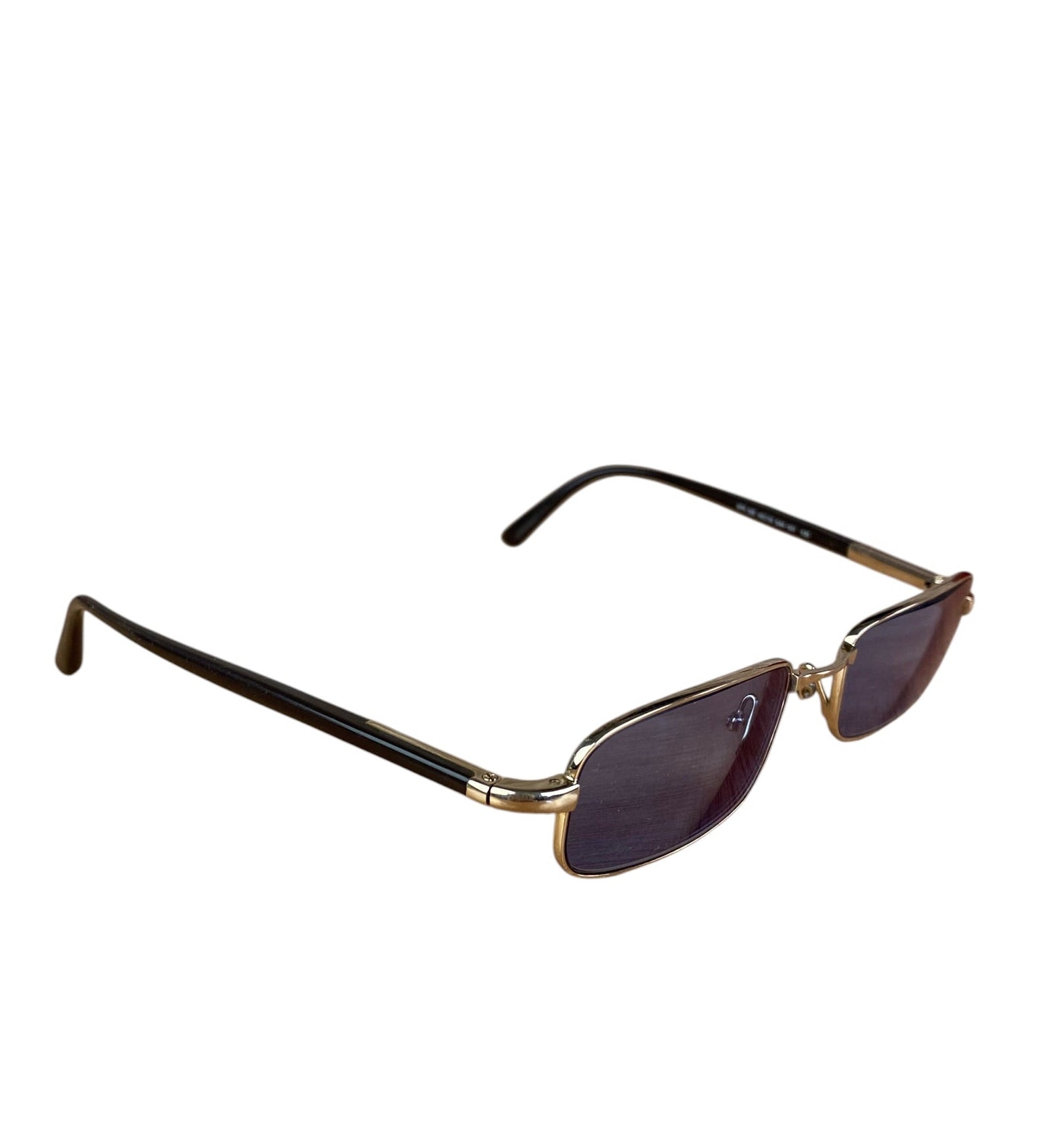 Prada Vintage Blue Square Frame Sunglasses (RX)
