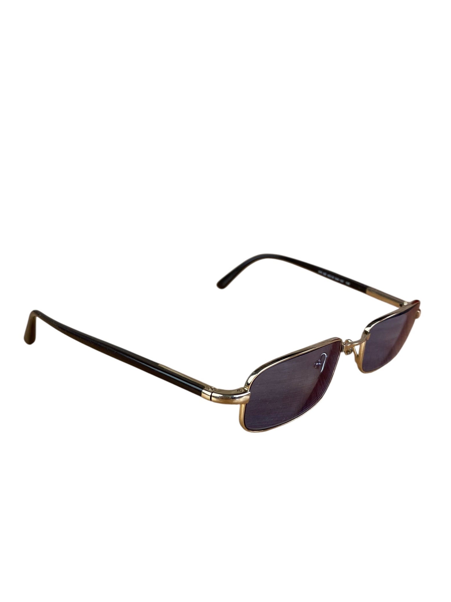 Prada Vintage Blue Square Frame Sunglasses (RX)