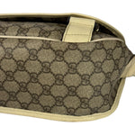 Gucci GG Leather Lined Flap Messenger Bag