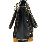 Louis Vuitton Black Goatskin Suhali Le Fabuleux Shoulder Bag