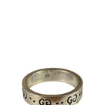 Gucci Silver GG Icon Band Rings