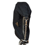 Prada Black Nylon Leather Trim Re-Edition 2005 Two-Way Bag