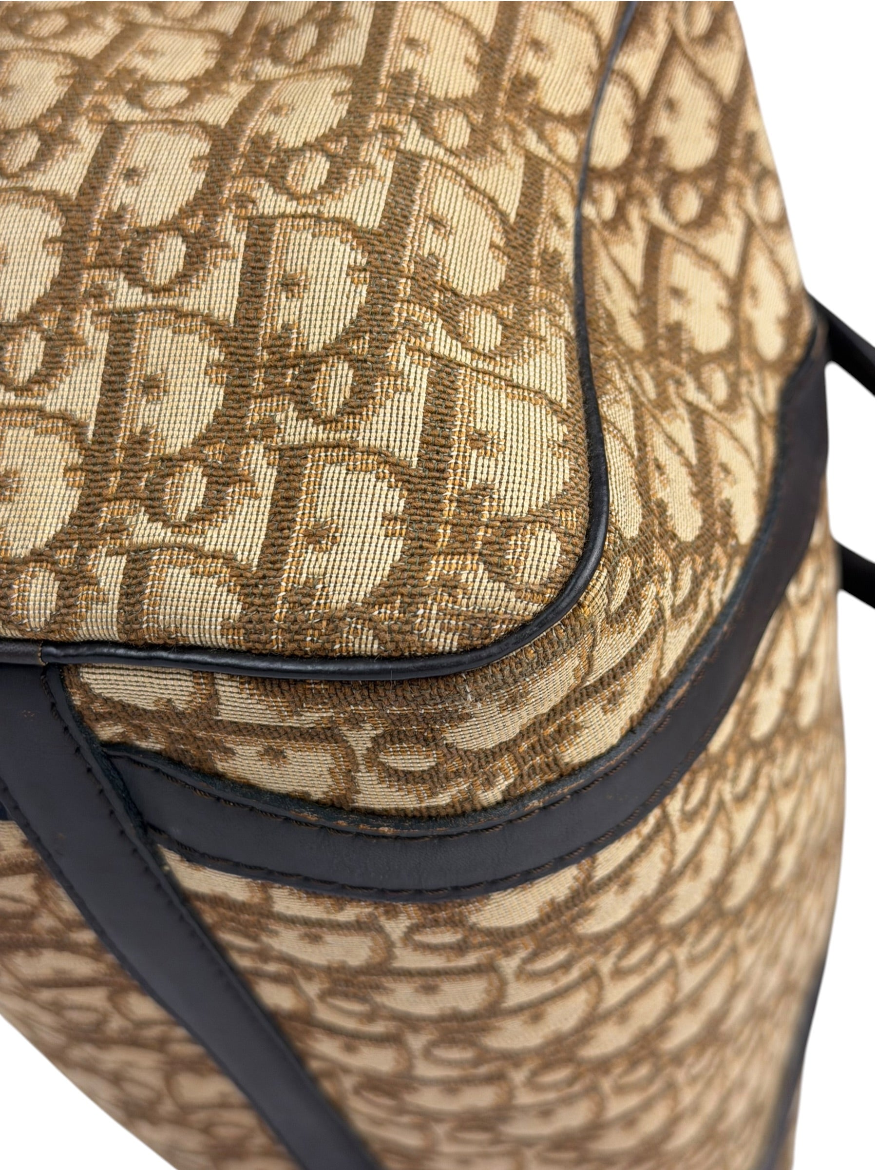 Christian Dior Vintage Brown Trotter Handbag