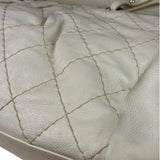Chanel Beige Quilted Leather Tote 2009
