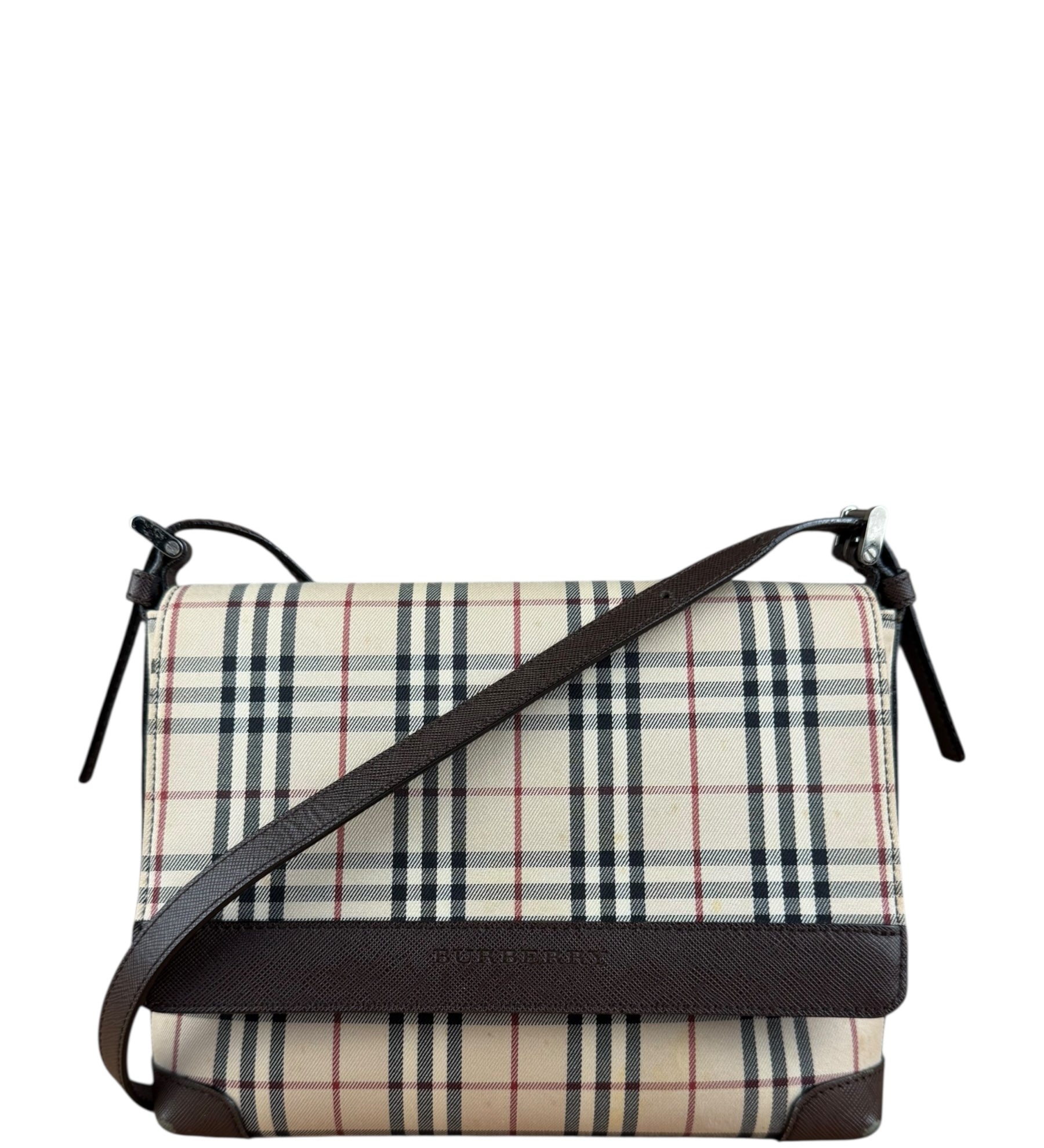 Burberry Nova Check Crossbody Bag