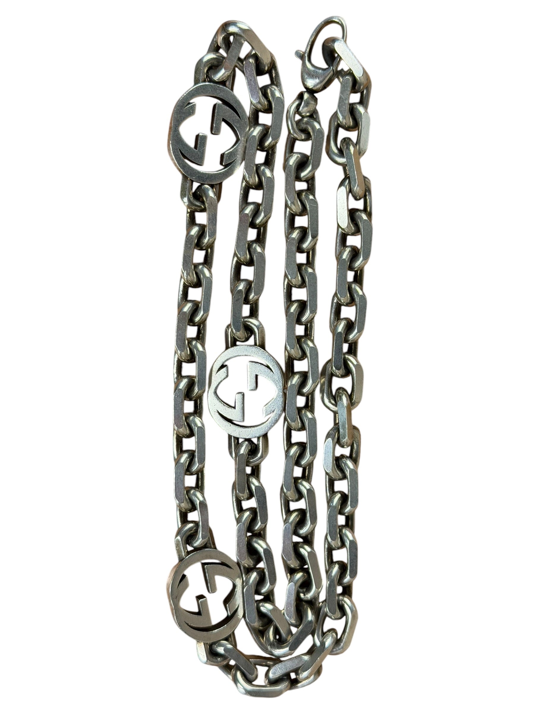 Gucci Interlocking GG Chain Necklace