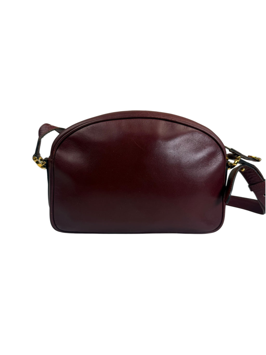 Cartier Burgundy Leather Must Line Camera Bag