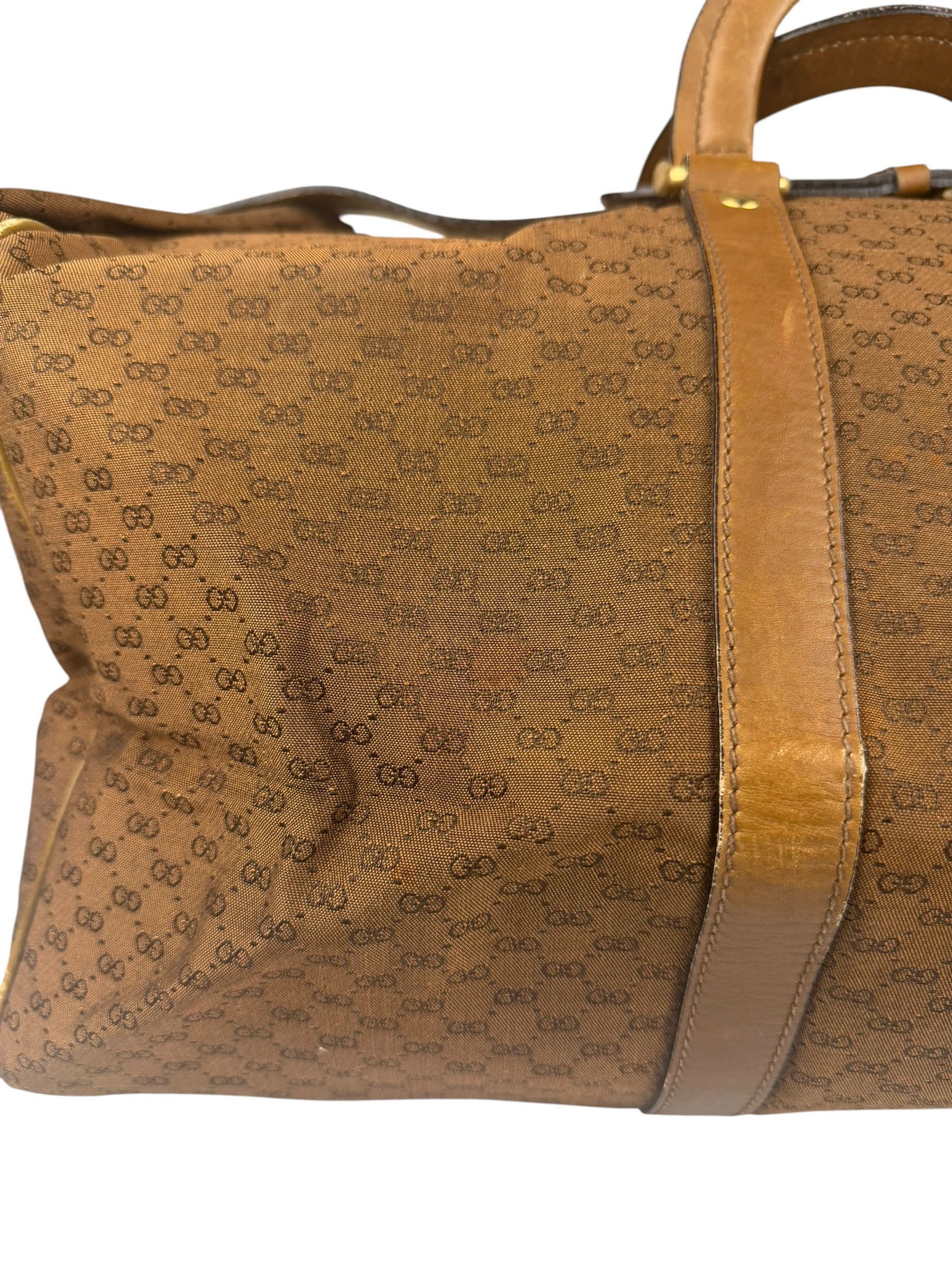 Gucci Vintage Micro GG Travel Bag
