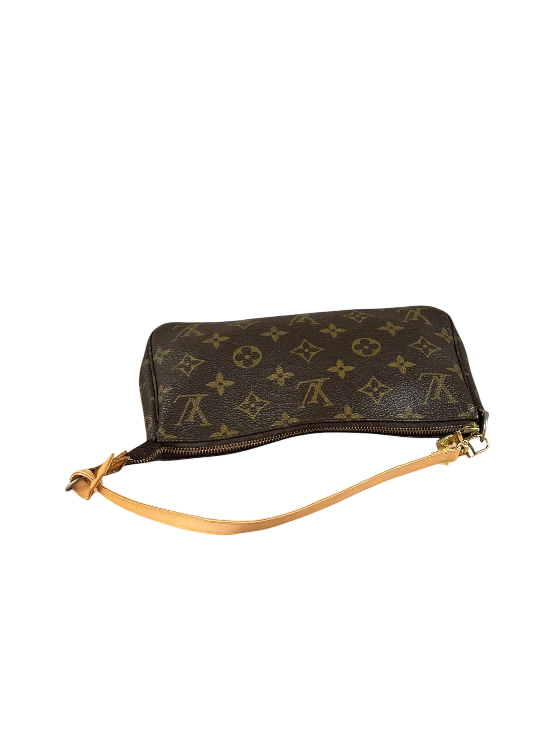 Louis Vuitton Monogram Pochette Replaced LV Strap