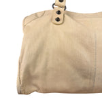 Balenciaga Cream Leather Le City Bag