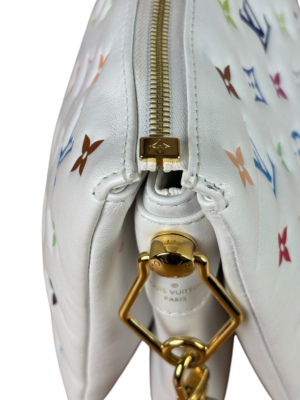 Louis Vuitton x Takashi Murakami Colorblock Monogram Coussin Two-Way Bag PM