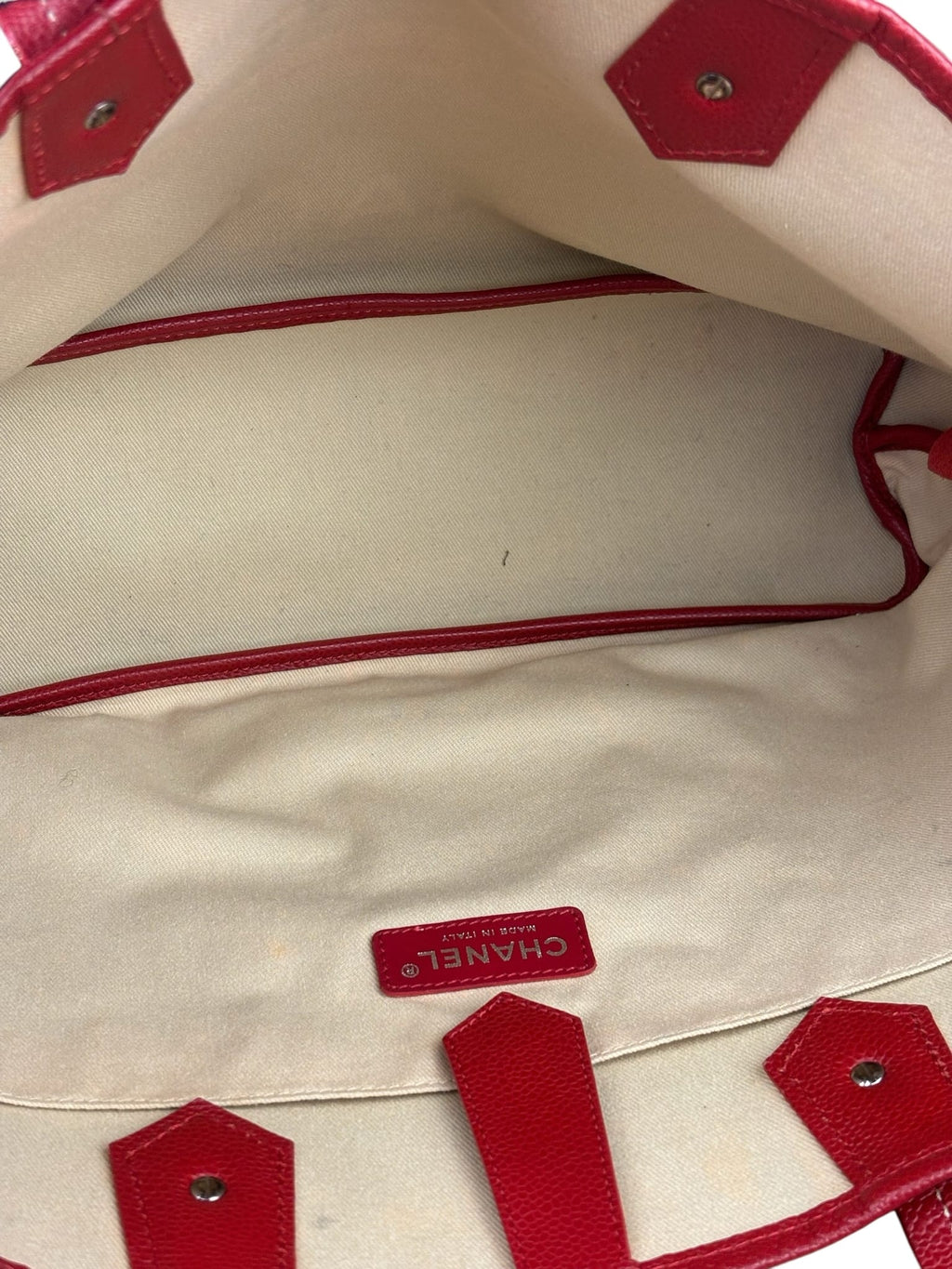 Chanel Colorblock Caviar Le Train Station Tote 2006