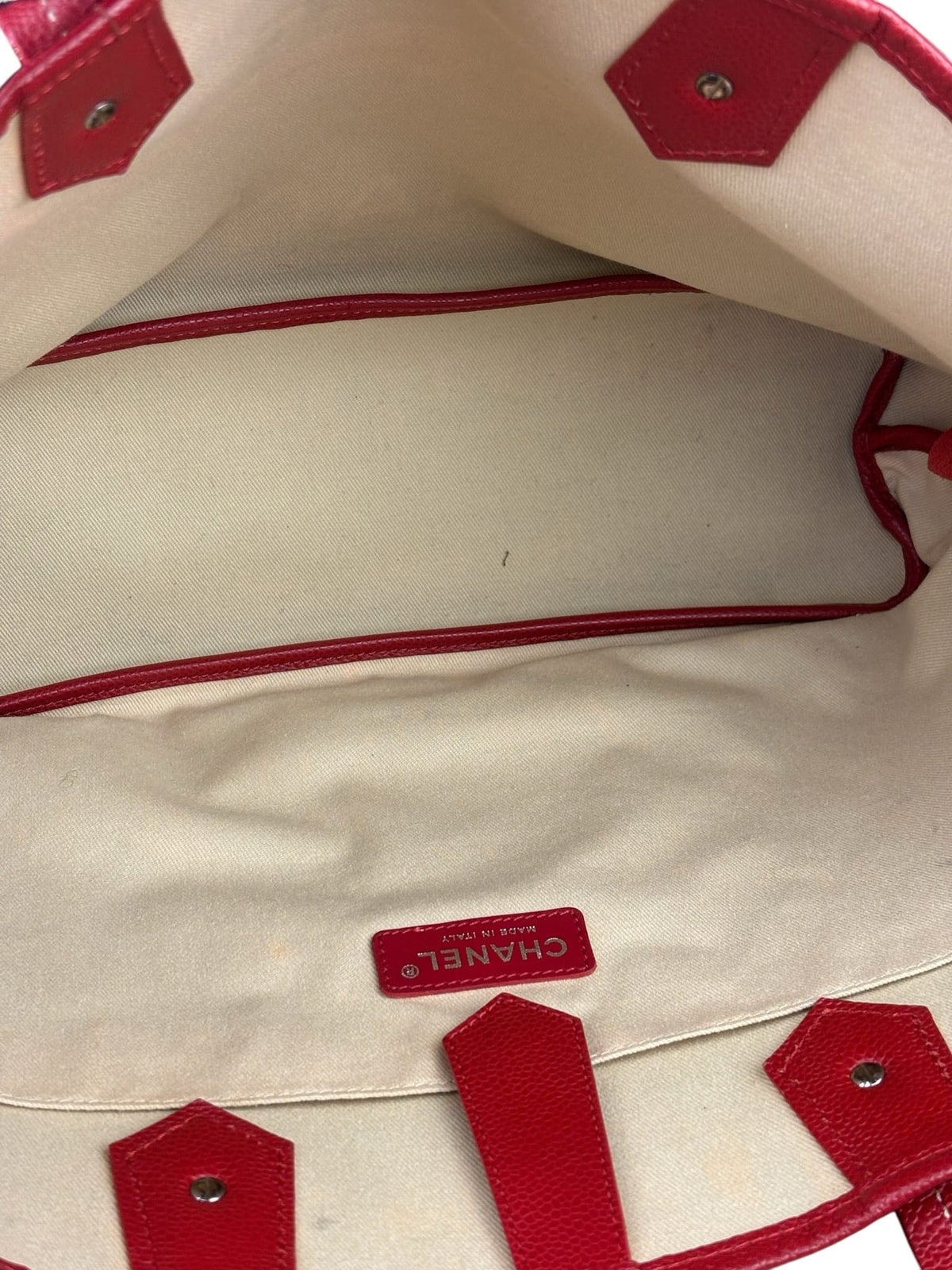 Chanel Colorblock Caviar Le Train Station Tote 2006