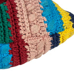 Gucci Horsebit Striped Crochet Tote Bag