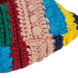 Gucci Horsebit Striped Crochet Tote Bag