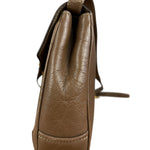 Celine Vintage Brown Leather Crossbody