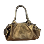 Loewe Vintage Metallic Brown Nappa Aire Hobo Tote Bag