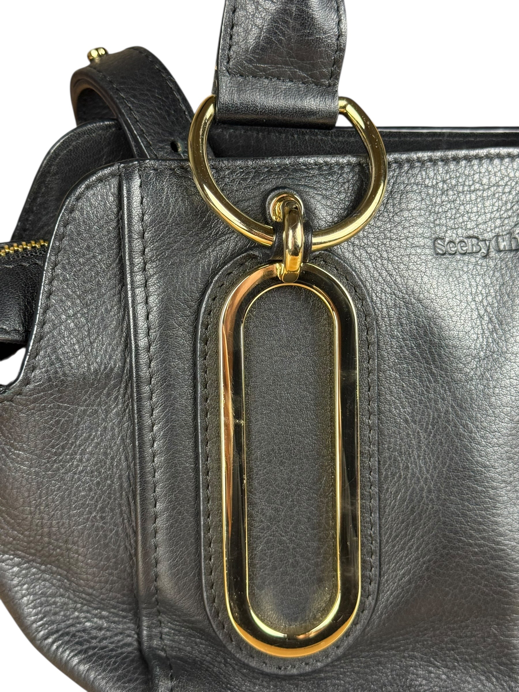 See By Chloé Black Two Way Bag