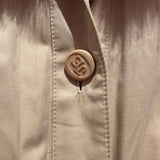 Emba Vintage Fur Lined Trench Coat