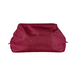 Prada Red Nylon Cosmetic Clutch