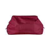 Prada Red Nylon Cosmetic Clutch
