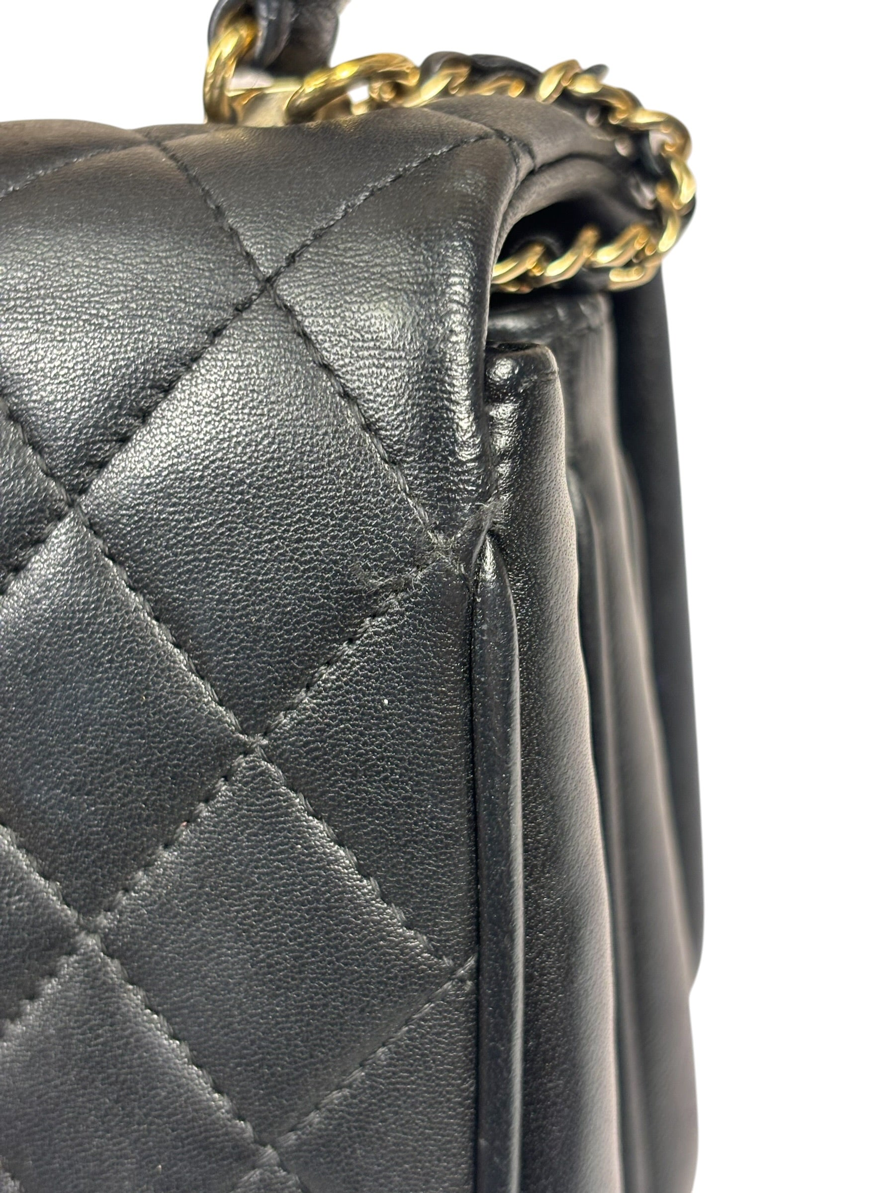 Chanel Black Quilted Leather Mini Citizen Chic Flap Bag 2018