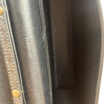 Balenciaga Black Croc Embossed Le City Clutch/Wallet