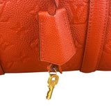 Louis Vuitton Red Empreinte Bandouliere 50