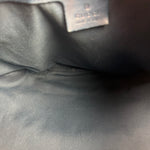 Gucci Vintage Blue/Green Patent Leather Horsebit Glam Hobo Bag