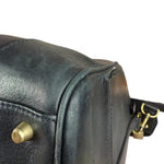 Coach Black Leather Large Duffle