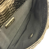 Chanel Black Python Leather Kiss-Lock Flap Bag 2015