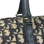 Christian Dior Vintage Navy Trotter Boston Bag