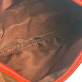 Prada Vintage Burgundy Nylon Pochette