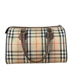 Burberry Vintage House Check Boston Bag