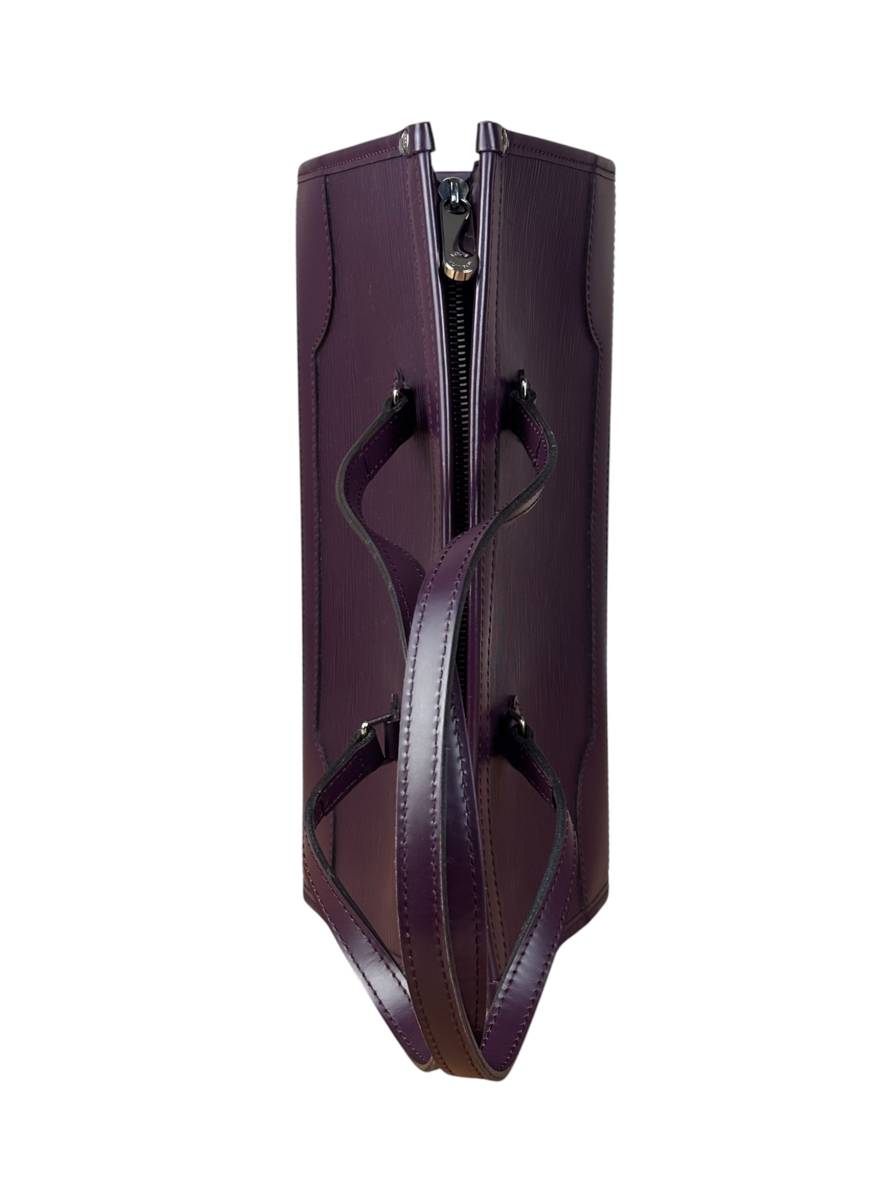 Louis Vuitton Purple Madeleine Epi Leather HandBag
