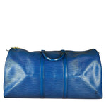 Louis Vuitton Blue Epi Keepall 55