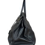 Hermes Black Togo Leather Birkin 40 Handbag Gold 1998