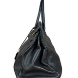 Hermes Black Togo Leather Birkin 40 Handbag Gold 1998